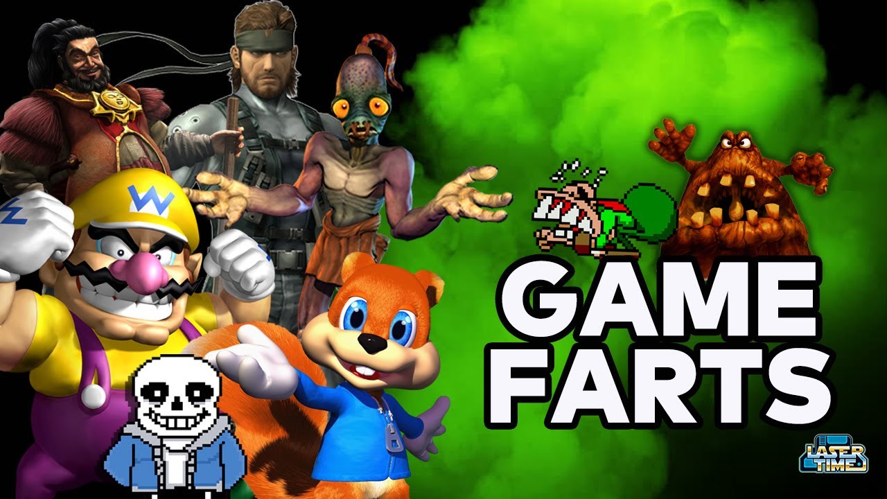 Gaming's Greatest Farty Butts - Laser Time