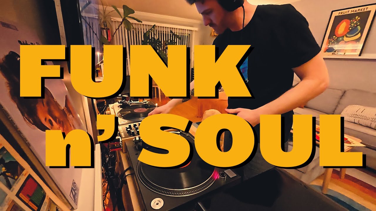 Funk n' Soul Vinyl Mix // Groovy, Feel Good, Visceral // 1-hour