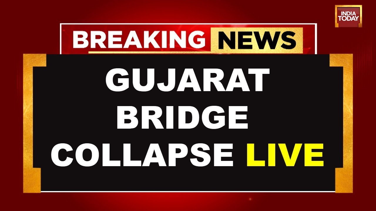 Gujarat Bridge Collapse LIVE: Bridge Collapse On Mahisagar River, Vehicles Plunge Into Water LIVE