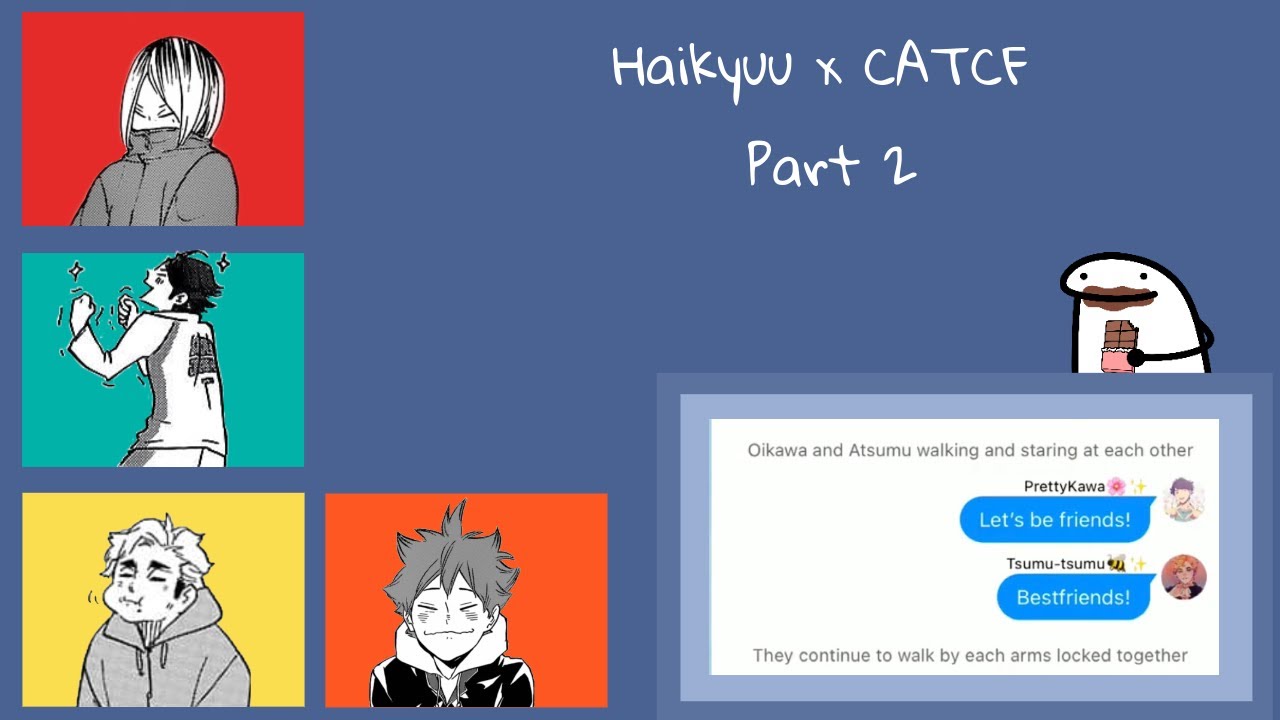 (2/?) Haikyuu|Charlie and the Chocolate factory |Haikyuu text skit