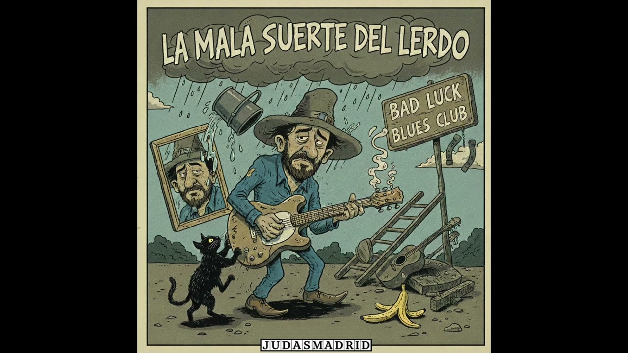 La mala suerte del lerdo #malasuerte #música #bluesenespañol #rockenespañol #blues #rocklatino #rock