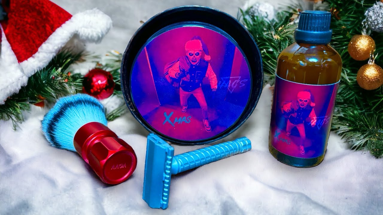 AYLSWORTH DRAKKANT Razor Shaving With Mr RICK Xmas by HAGS Full Review & Initial Thoughts