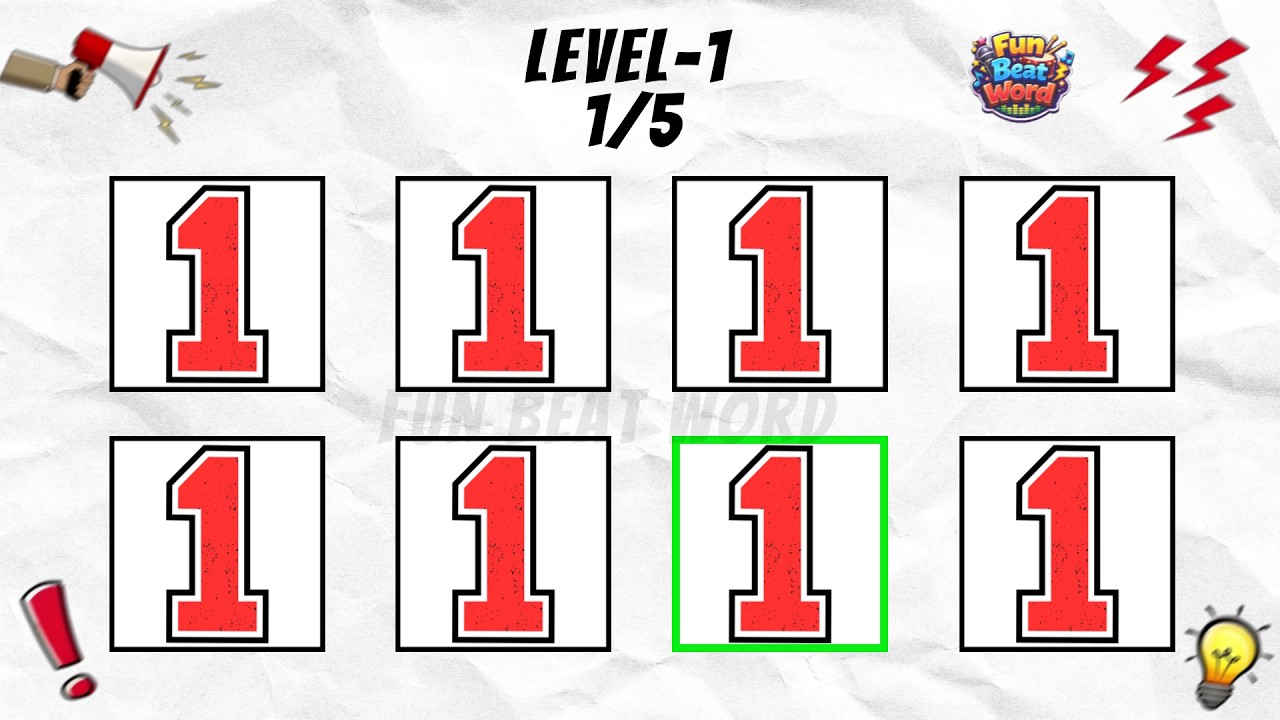Say The Word On Beat Challenge | PART 114 | Level 1-5 Easy to Insane