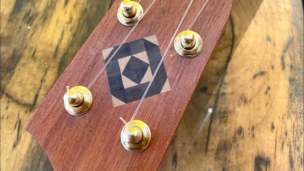 #846- Bearclaw Spruce and Curly Koa Alto Ukulele