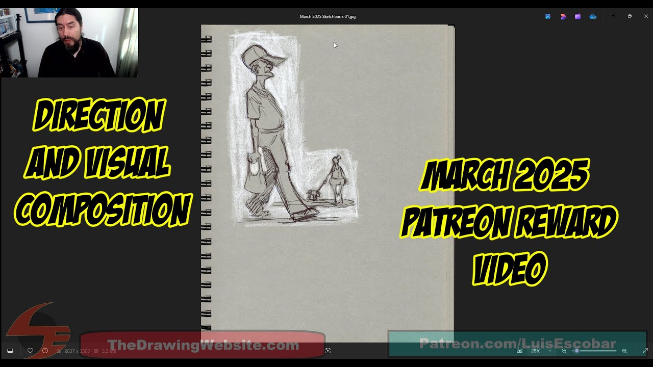 Direction and Visual Composition: March 2025 Patron Reward Video