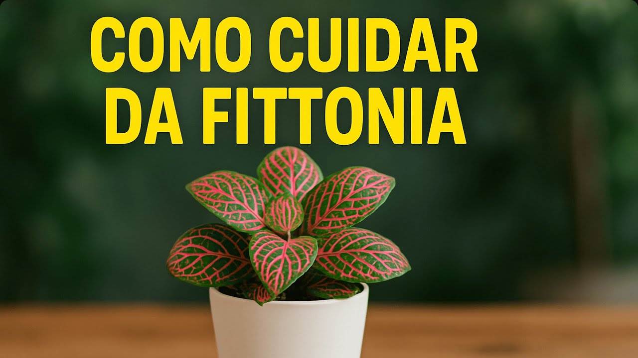 Fittonia: Como Cuidar da Planta-Mosaico