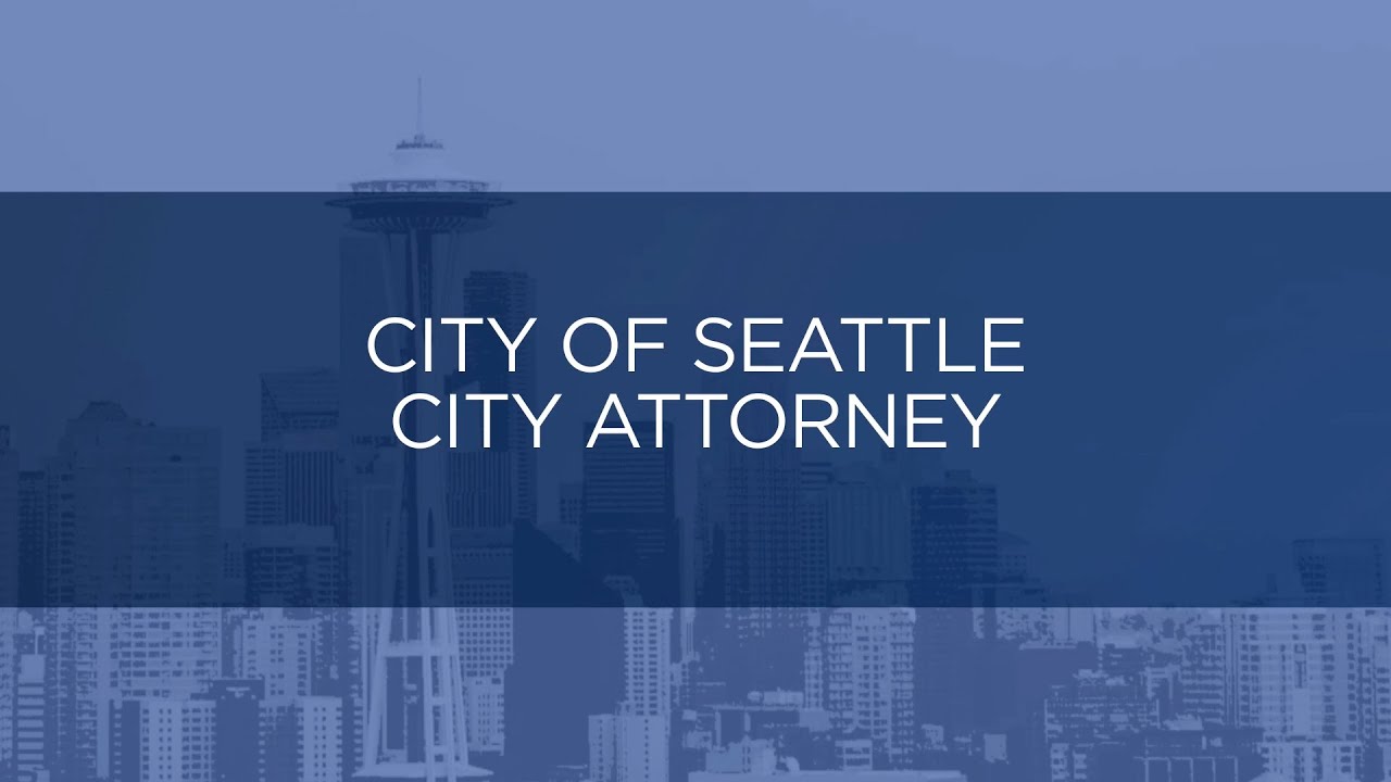 Candidates for City of Seattle, City Attorney