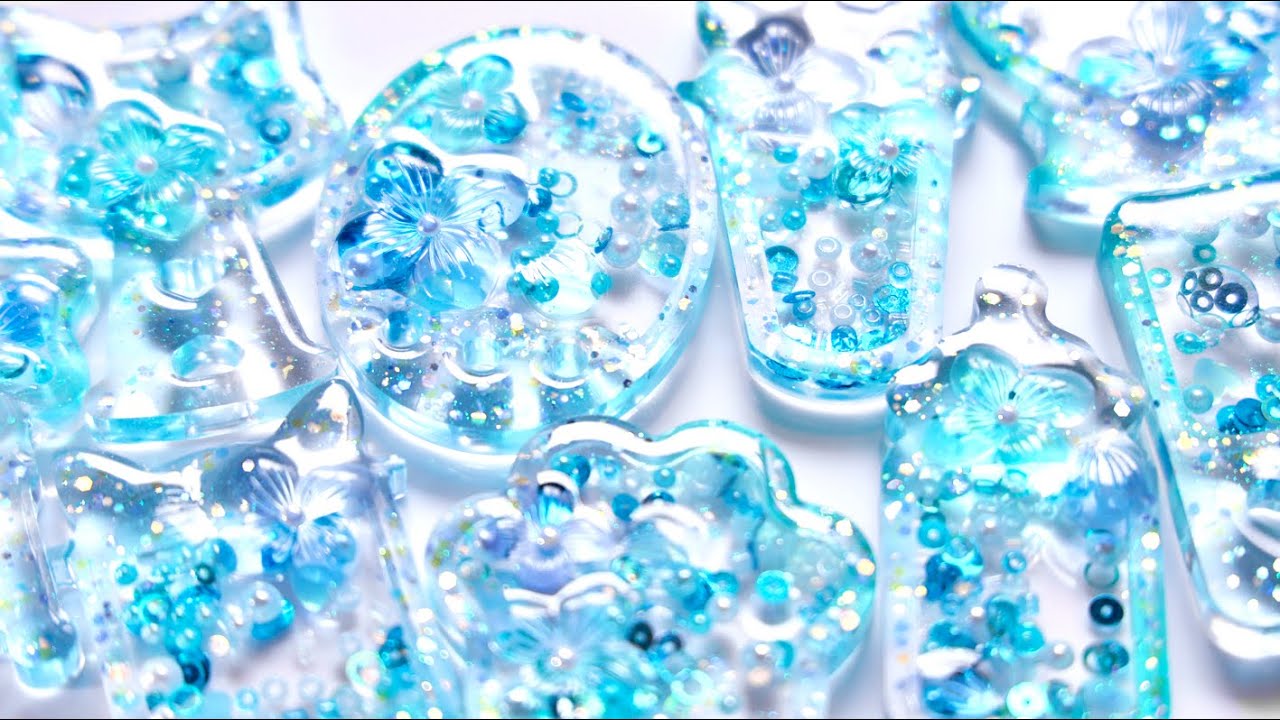 【レジン】紫陽花のシェイカーを作る DIY Resin Shaker