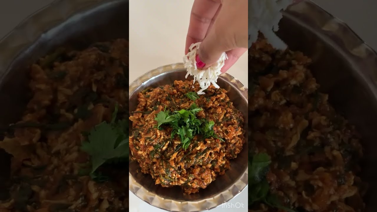 Palak paneer bhurji | Iron & Protien Rich Dish 