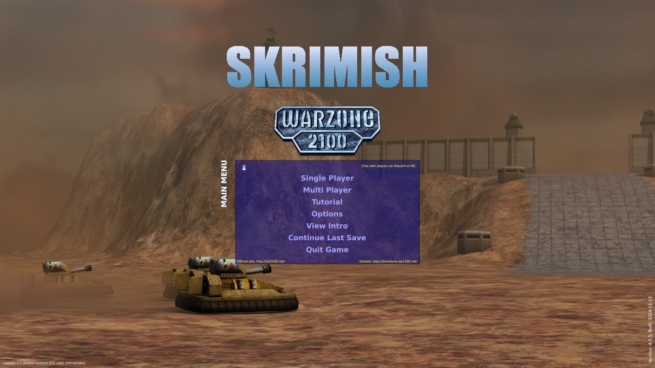 Warzone 2100: Oldtimer RTS with customizable units and only single resource