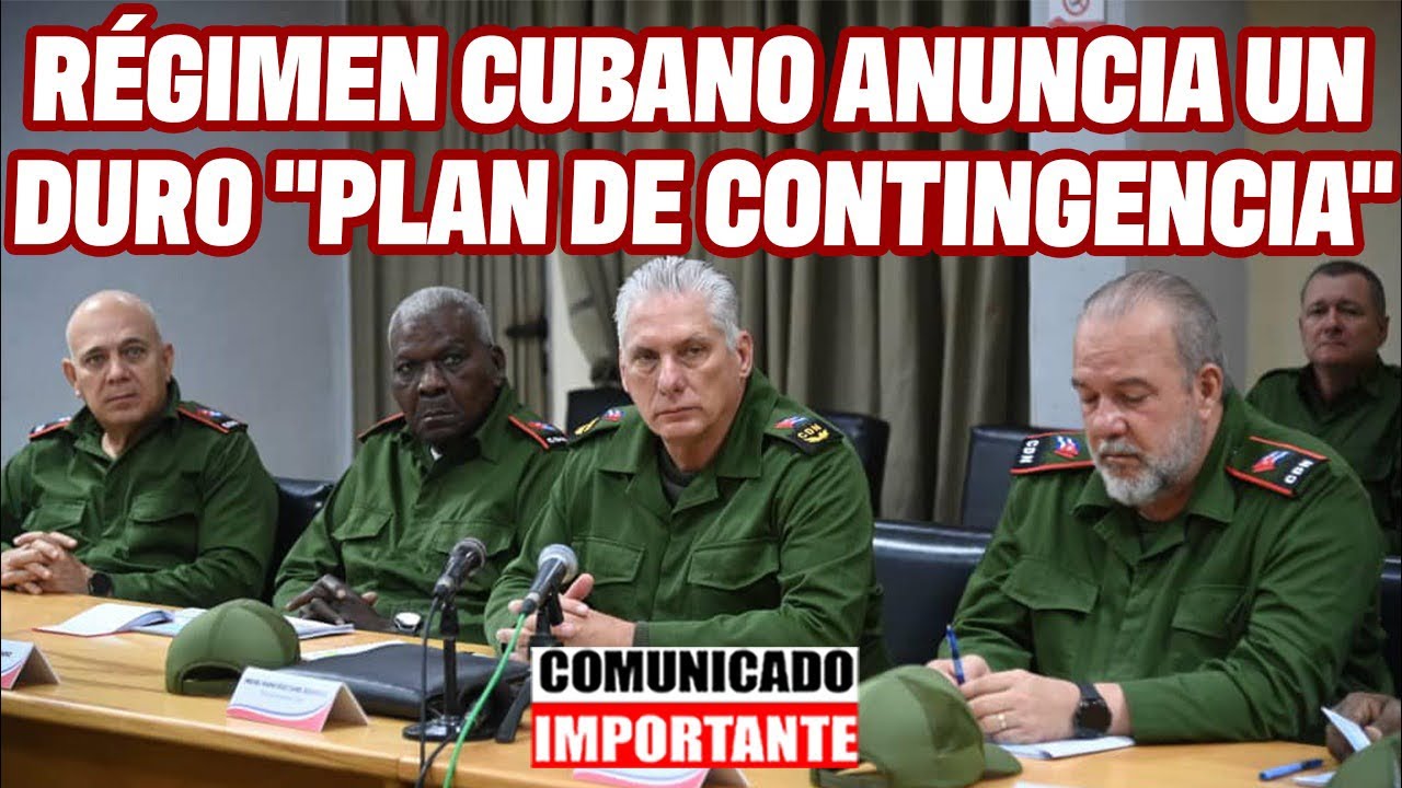 ❌ALERTA CUBA: ANUNCIARÁN PLAN DE CONTINGENCIA EN CUBA: “SERÁ MUY DIFÍCIL PARA LA POBLACIÓN”