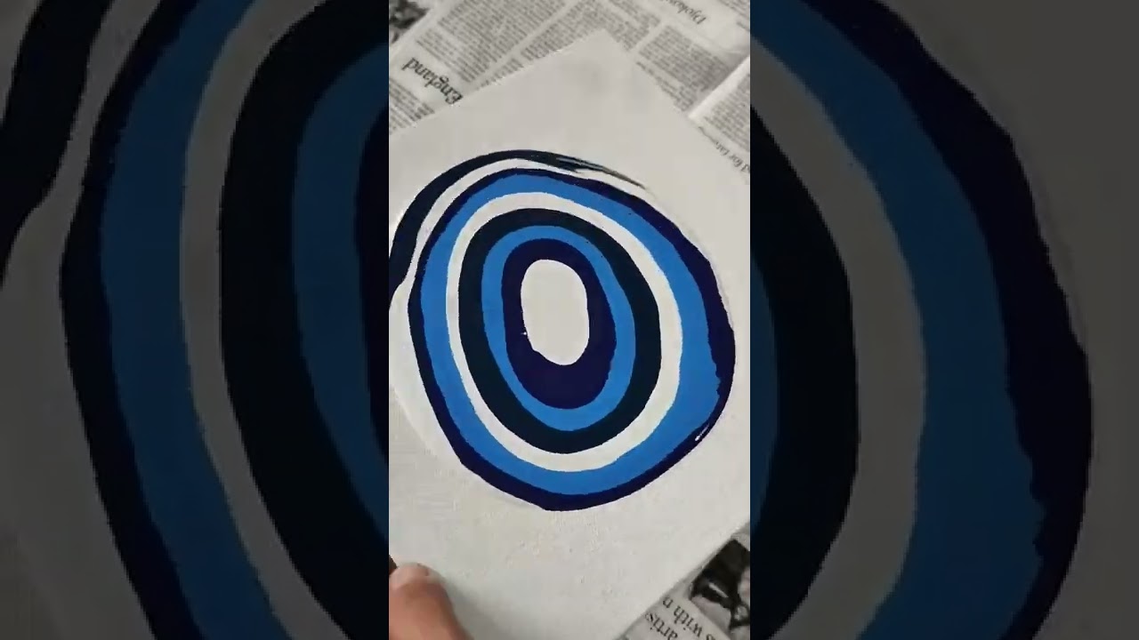 Trying fluid art for first time 💙 Anybody can Paint #2 #shots #fluidart
