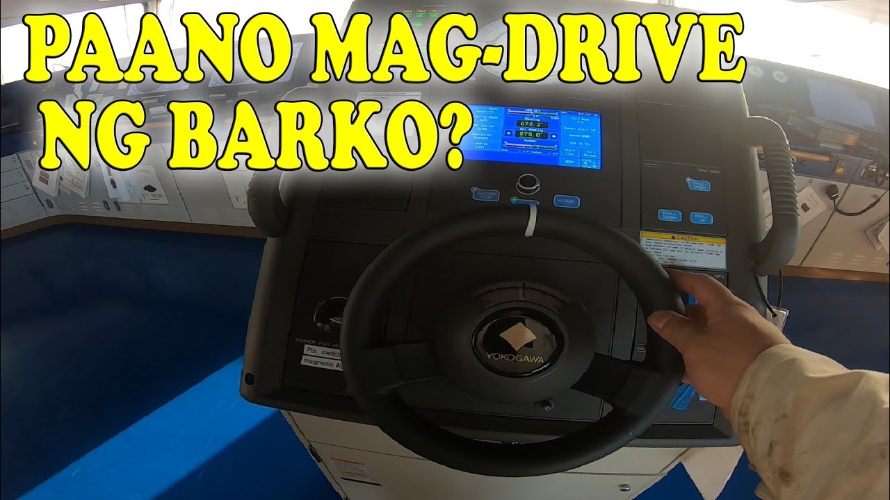 Emergency Steering ng Barko namin | Pinoy Seaman vlog