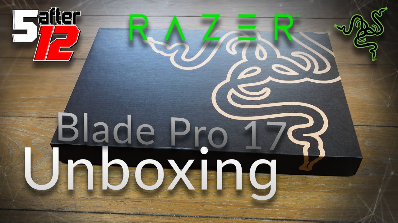 Razer Blade Pro 17 (2021) | RTX 3060 | Распаковка