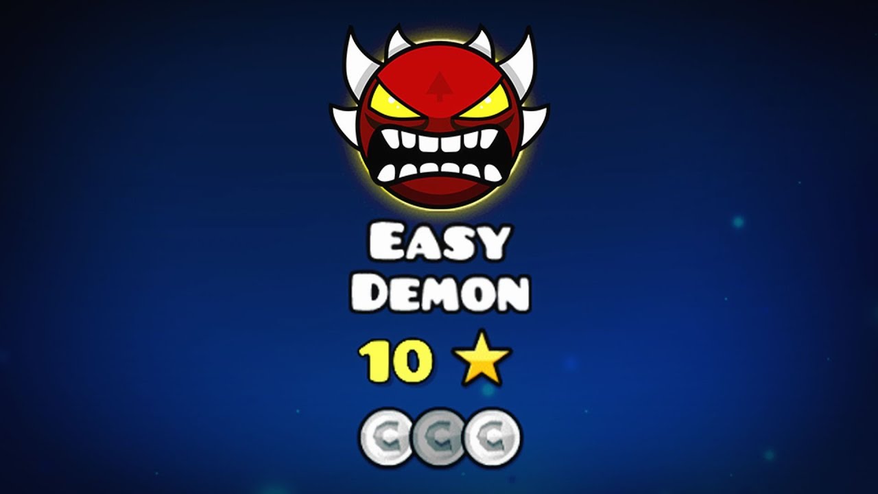ХУДШИЙ ИЗИ ДЕМОН В GEOMETRY DASH (даже не пытайтесь проходить его)