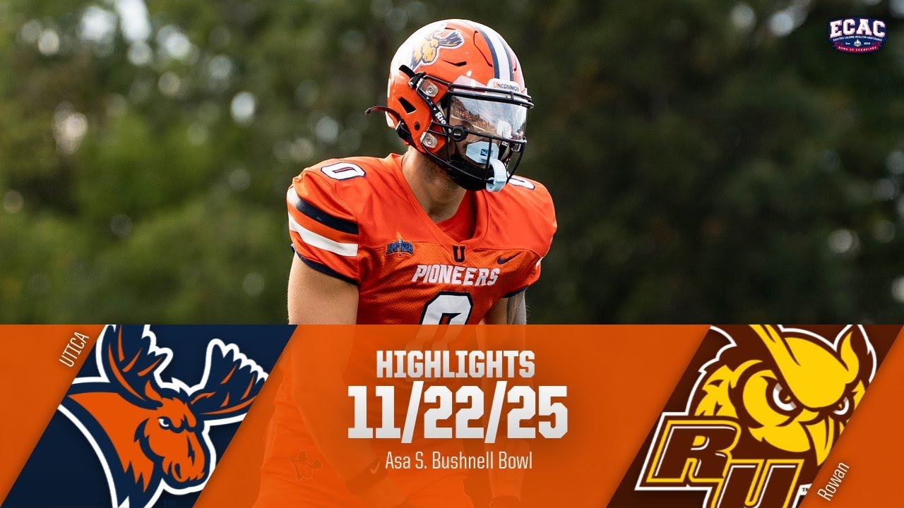 Utica vs Rowan | Asa S. Bushnell Bowl | Football Highlights - 11/22/25