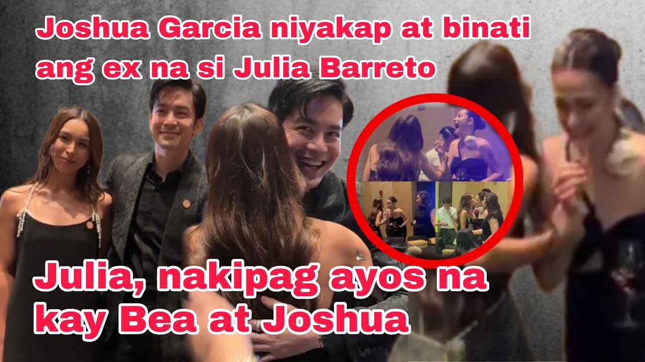 JOSHUA GARCIA, JULIA BARRETTO AT BEA ALONZO NAG INUMAN SA TRIBUTE PARTY