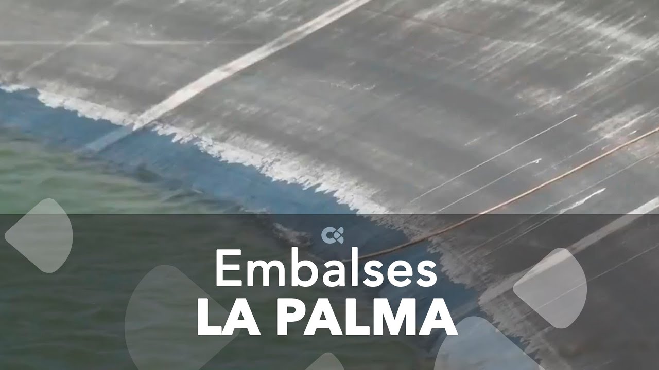 Las lluvias ayudan a llenar los embalses en La Palma