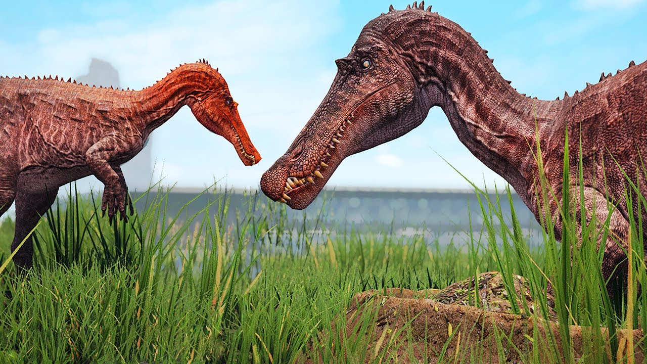 Grande Família de Baryonyx + Ensinando os Filhotes! Isolados do Perigo | The Isle | (PT/BR)