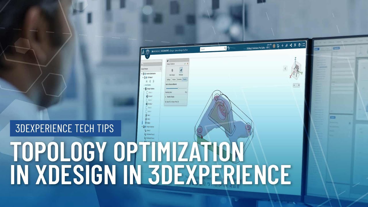Правильная оптимизация топологии в приложении xDesign на платформе 3DEXPERIENCE