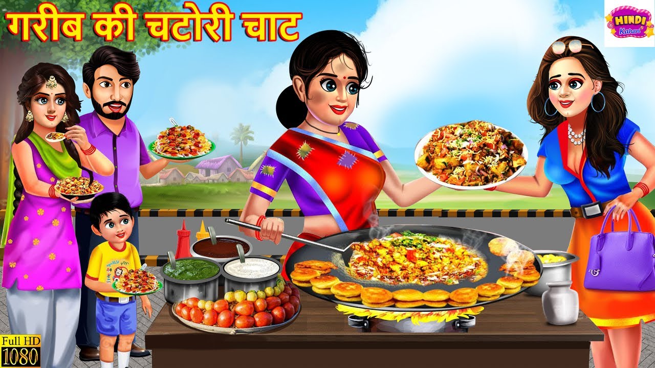 गरीब की चटोरी चाट | Gareeb Ki Chatori Chat | Hindi Kahani | Moral Stories | Hindi Moral Story |Story
