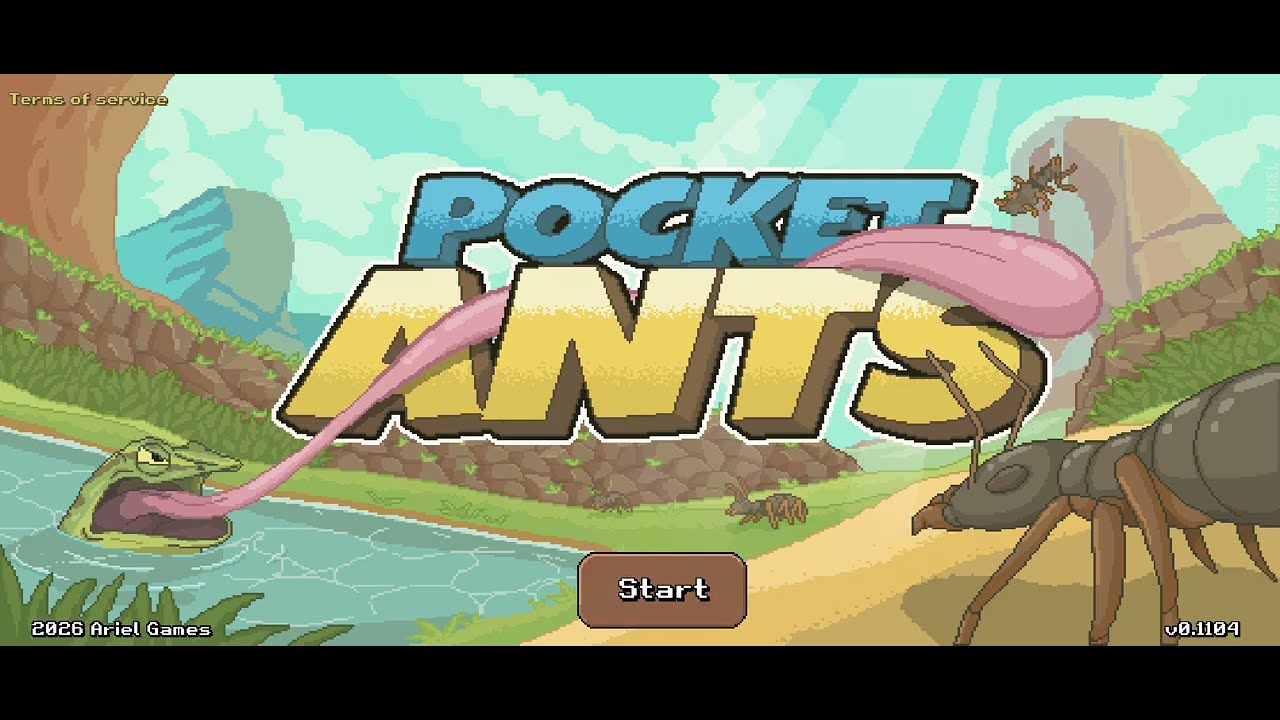 Making my first ever video through pocket ants 