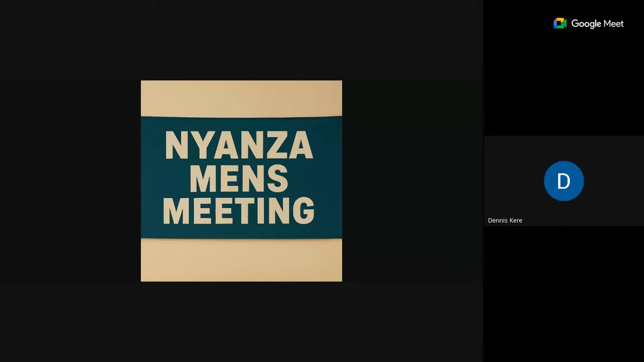 WHOLE NYANZA MEN MEETING