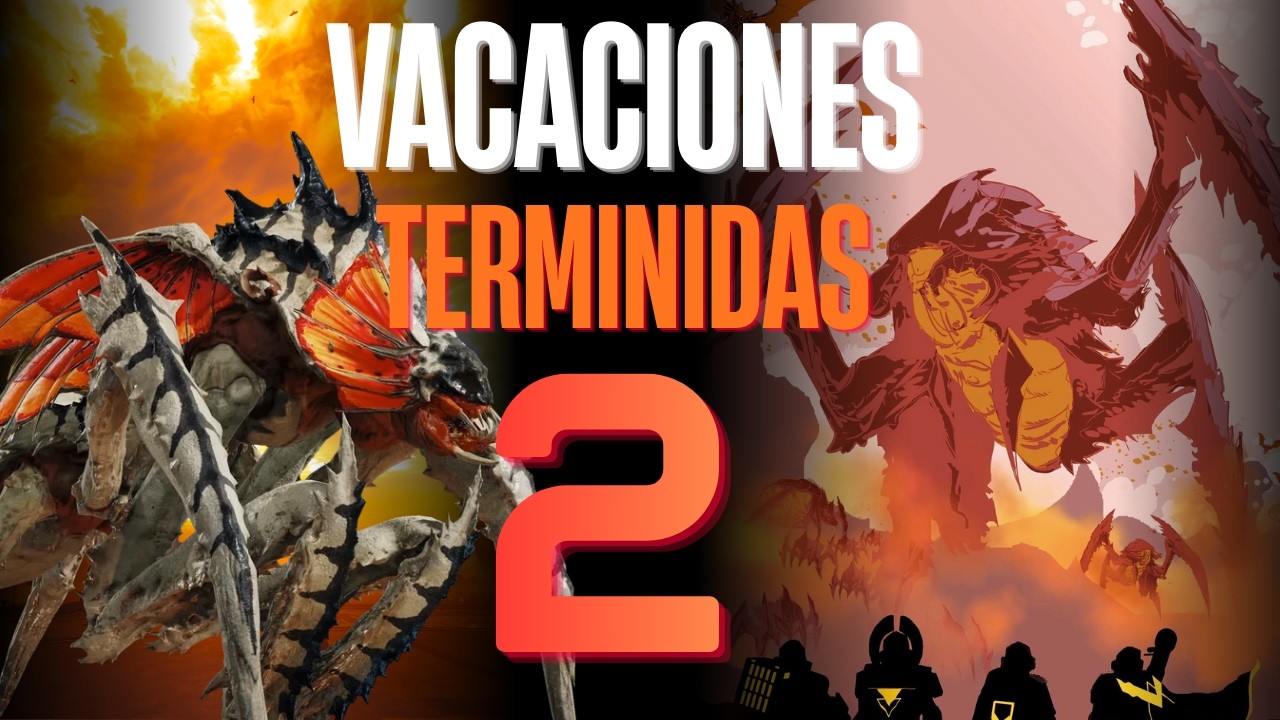 👉 Vacaciones Terminidas 🐛🌴 (Antes del Próximo Bombardeo)
