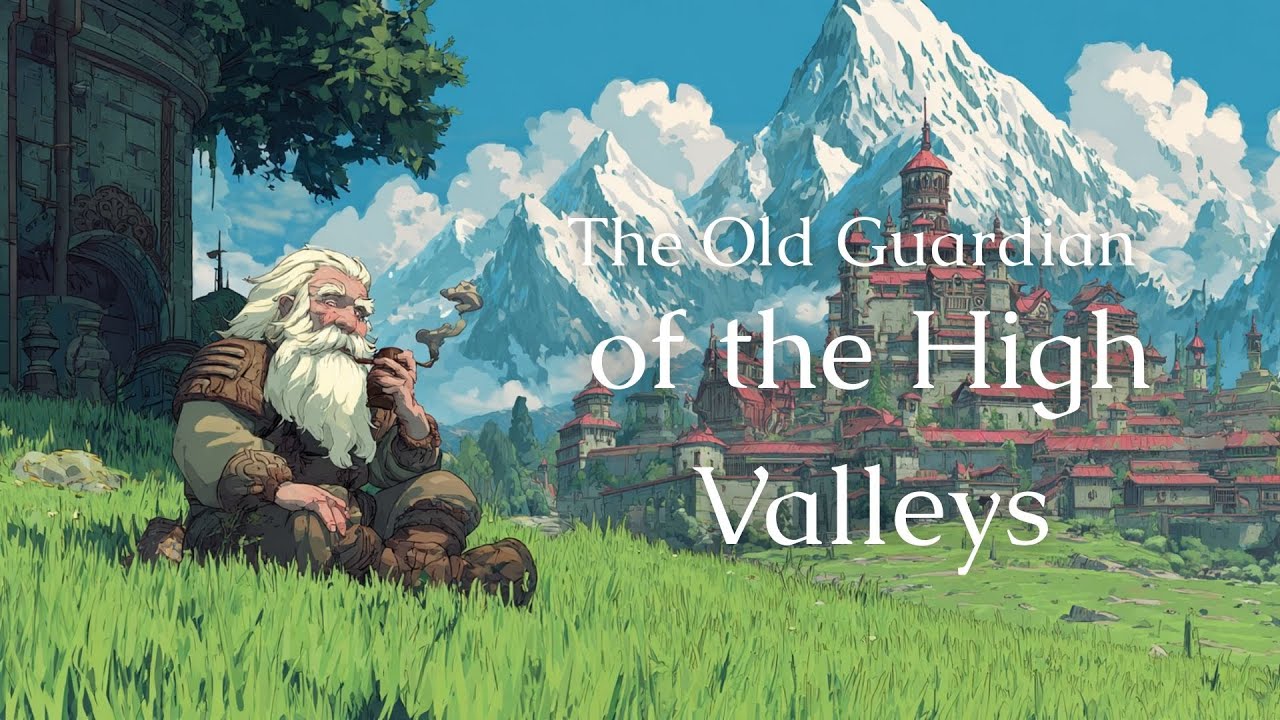 The Old Guardian of the High Valleys | Celtic Fantasy Ambience for Focus & Quiet Strength
