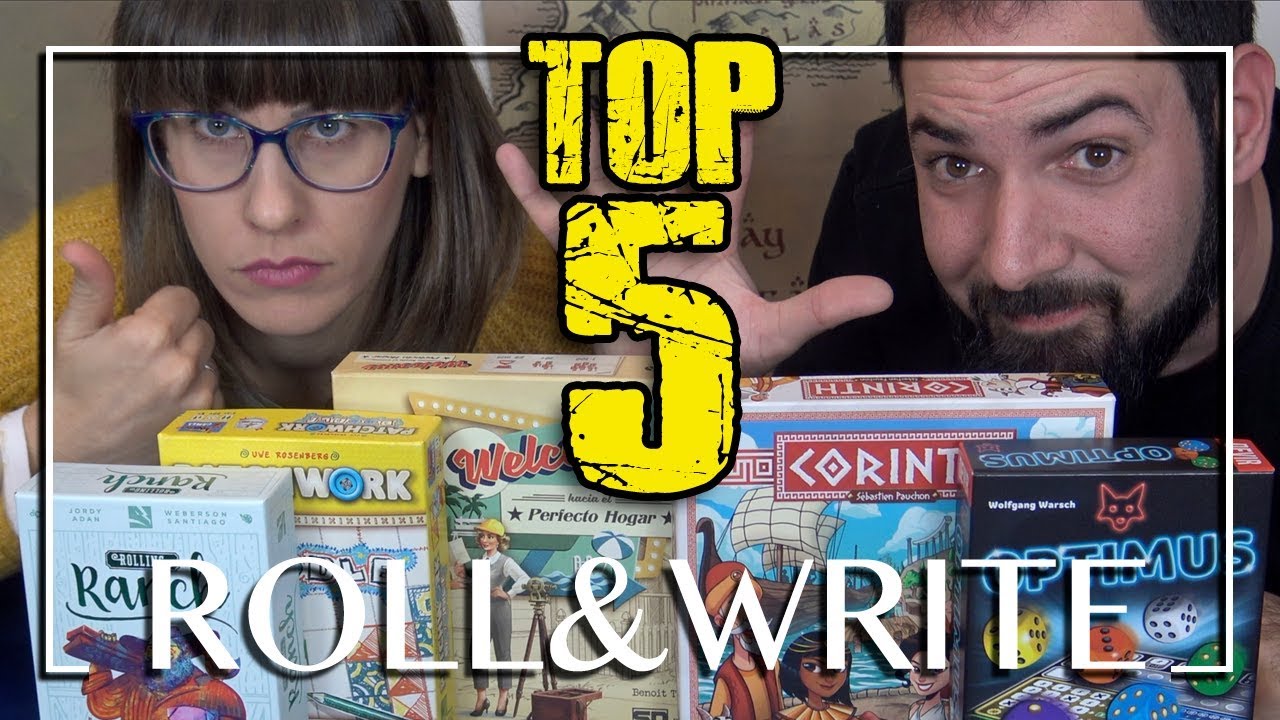 TOP 5 | JUEGOS ROLL&WRITE