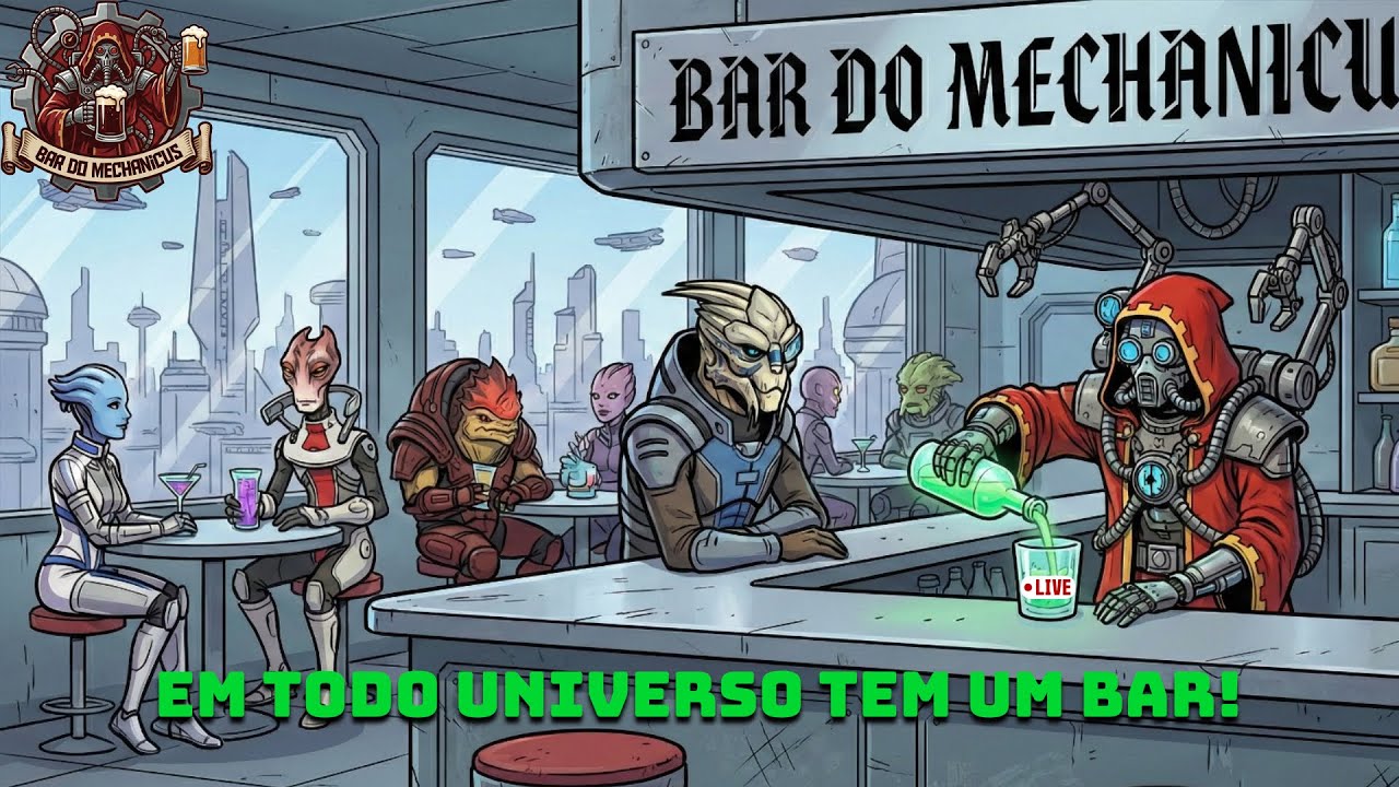 BAR DO MECHANICUS - O BAR NÃO CONHECE FRONTEIRAS - MASS EFFECT (PARTE 6)