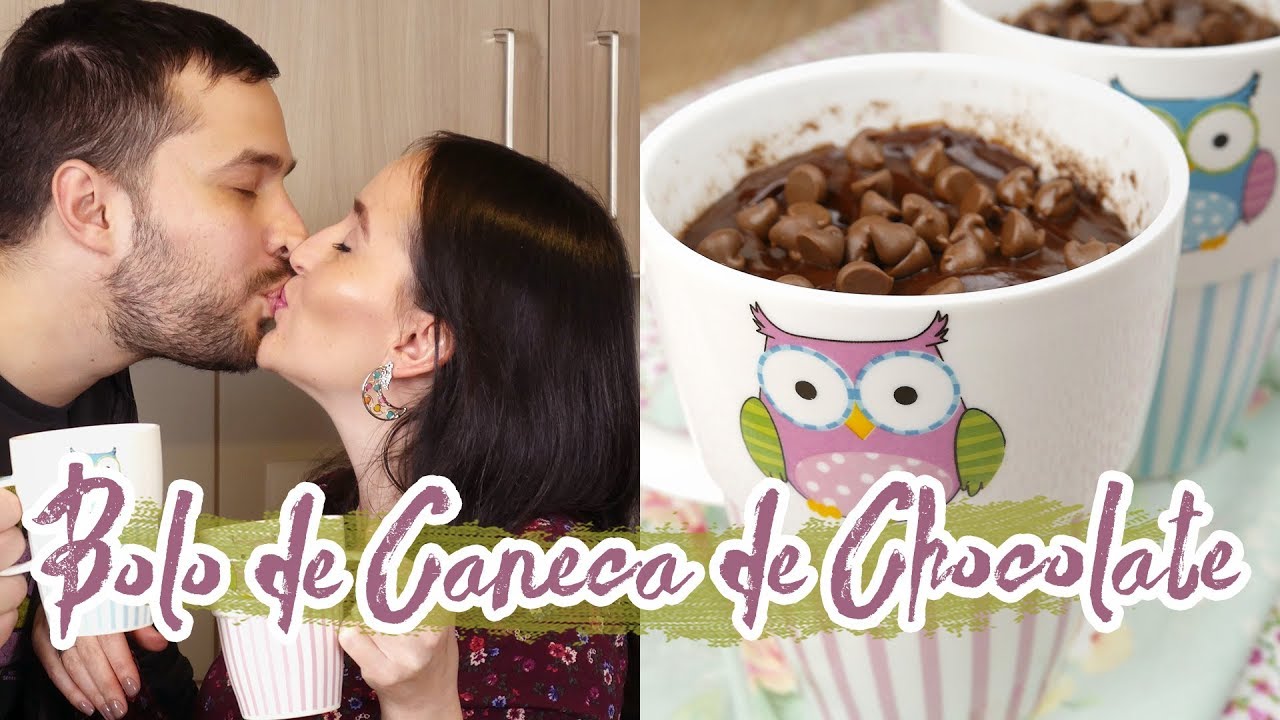 Bolo de Caneca de Chocolate Especial Dia dos Namorados | Cook'n Enjoy #290