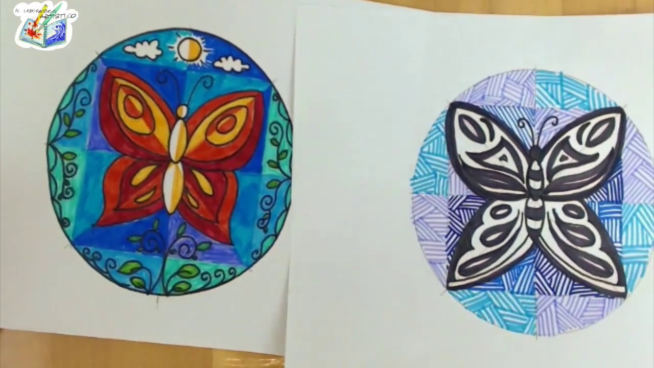 Tutorial: il mandala farfalla