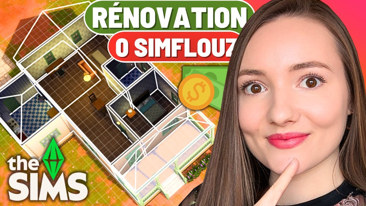 Rénovation avec zéro Simflouz à Strangerville 😱 LES SIMS 4