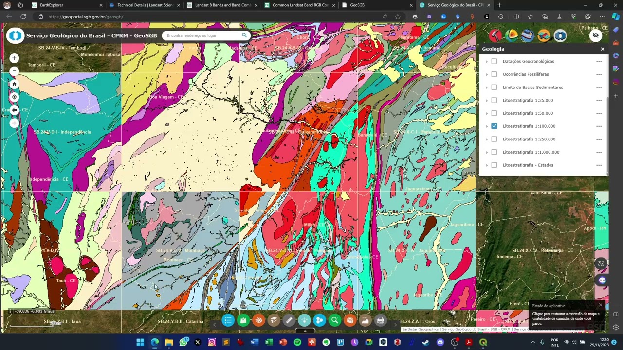 CG0532 - Sensoriamento Remoto - 2023 - PDI com QGIS - Aquisi&ccedil;&atilde;o de Dados e Pr&eacute;-Processamento