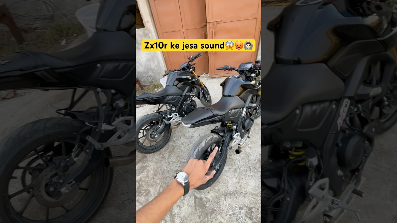 MT15🥵sound without😱muffler🙆🏻🔥 #mt15modification #yamahabikes #mt15 #kawasaki10r #z900puresound