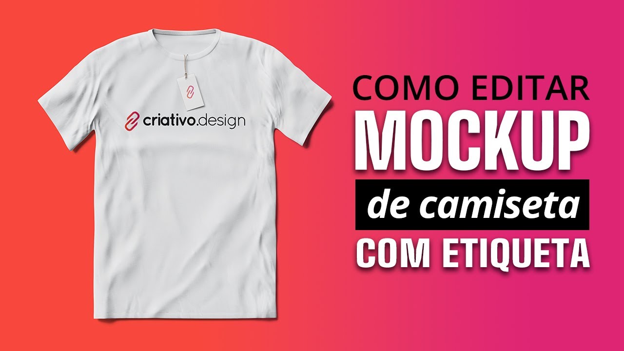 Como Editar um Mockup de Camiseta