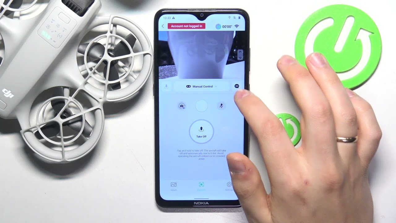 Как включить голосовое управление на DJI Neo