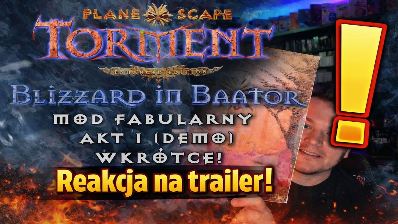 Planescape Torment POWRACA! Reakcja na trailery DLC polskiej produkcji okiem fana oryginału.