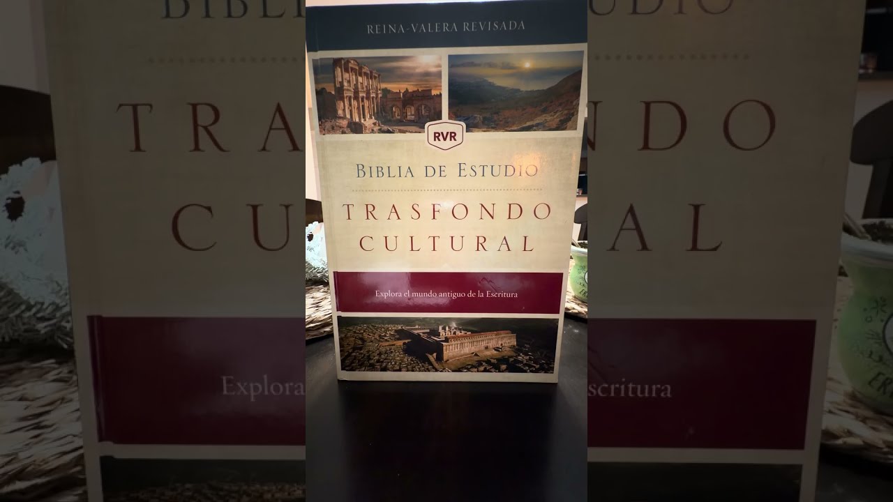 Biblia de estudio trasfondo cultural