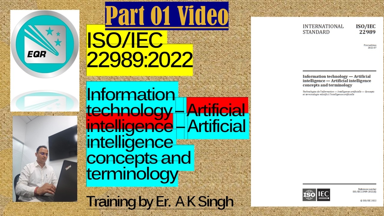 ISO/IEC 22989:2022 Complete Training – Part 1 | Introduction, Scope & AI Terminology Explained
