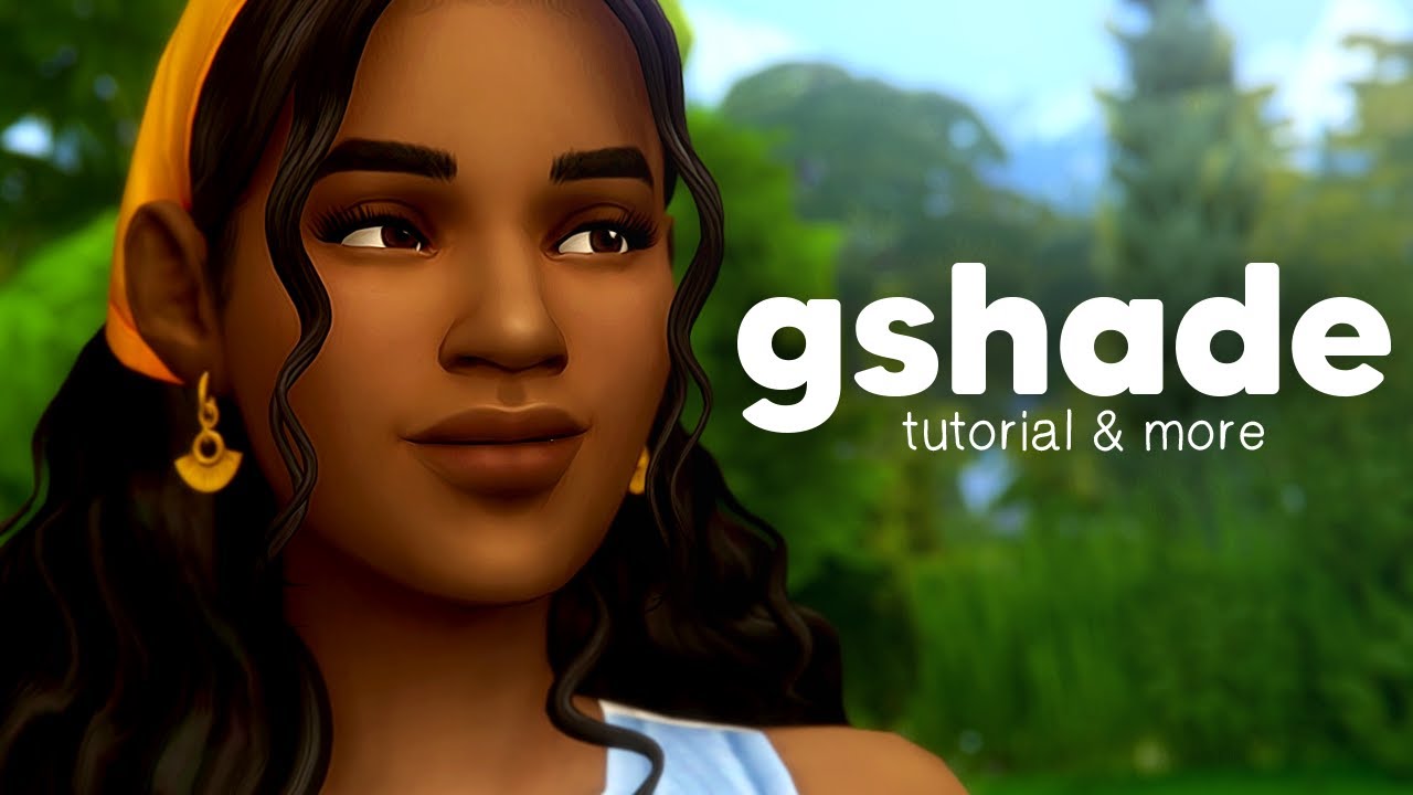 Как улучшить внешний вид The ​​Sims 4! (Установка GShade + руководство/Наборы настроек/Моды освещ...