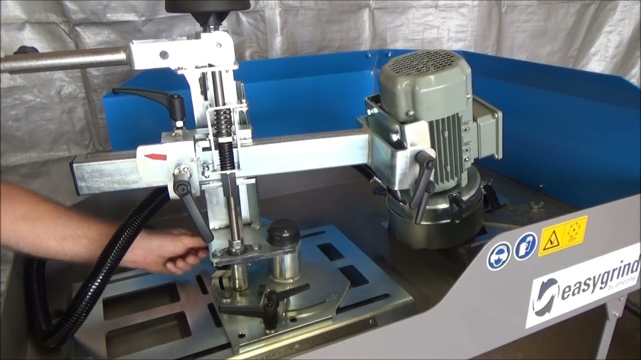 Messerschleifgerät Easygrind EG100 für Ladewagen- & Pressenmesser. Pauli Thomas e.K.