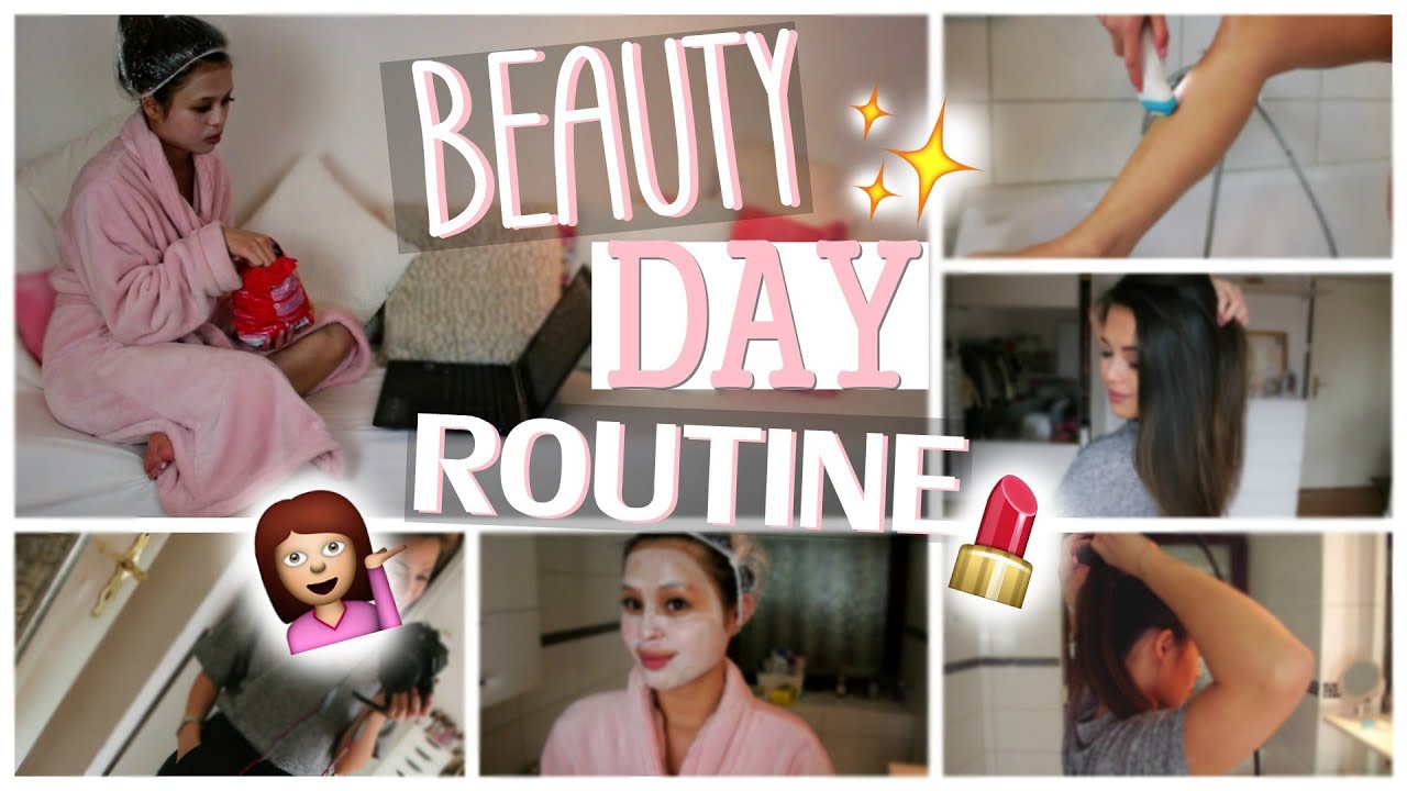 Meine BEAUTY DAY ROUTINE + richtig Epilieren! | Gesunde Haare, Glatte Beine & MEGA VERLOSUNG! ♥