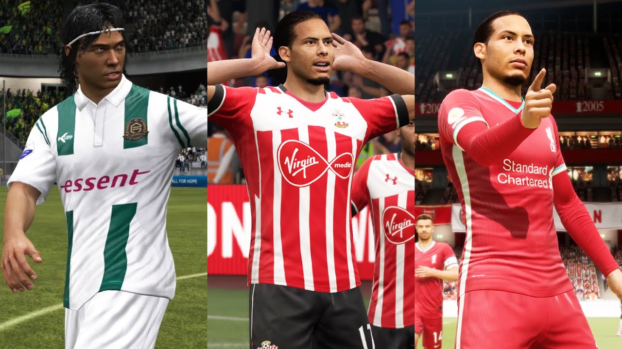 VIRGIL VAN DIJK IN EVERY FIFA (12-21)