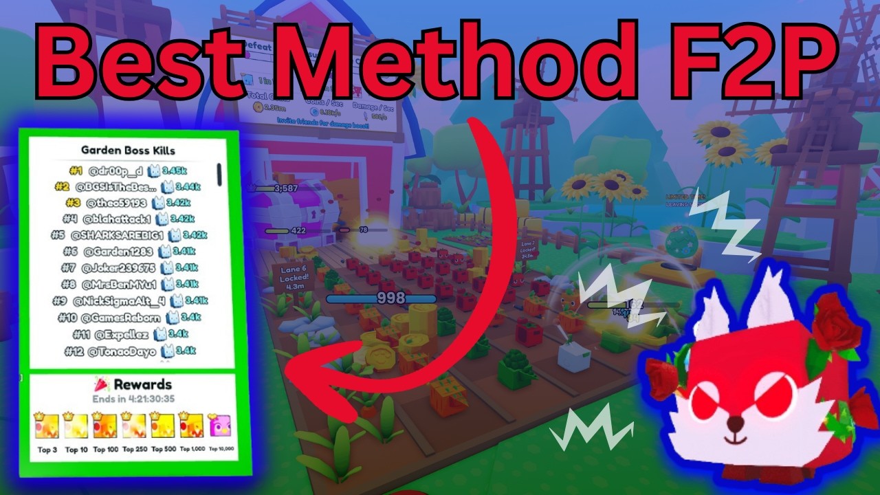 Pet Simulator Plants vs Coins Update Broken? INSANE new method! How To Easily Beat Boss Chest!