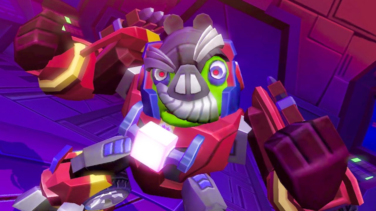 Angry Birds Transformers Gameplay - DRIFT feat. Egg Bot