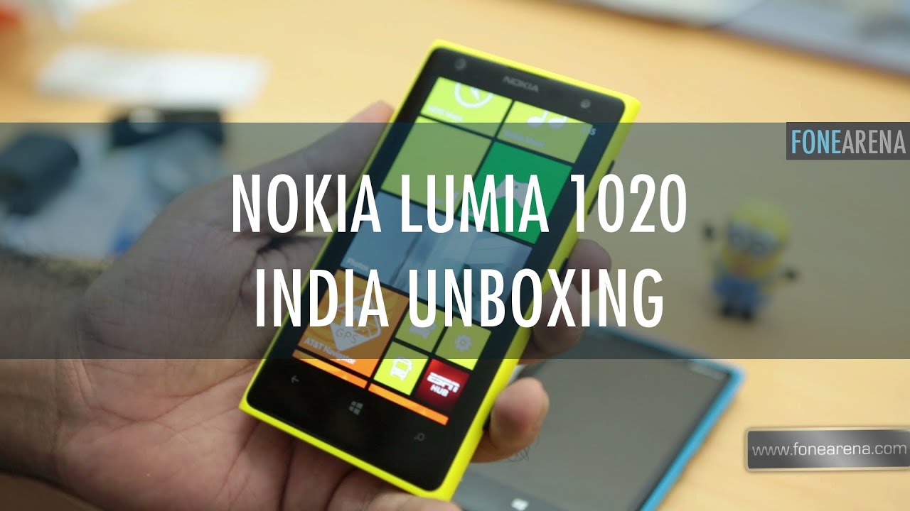 Nokia Lumia 1020 Unboxing in India