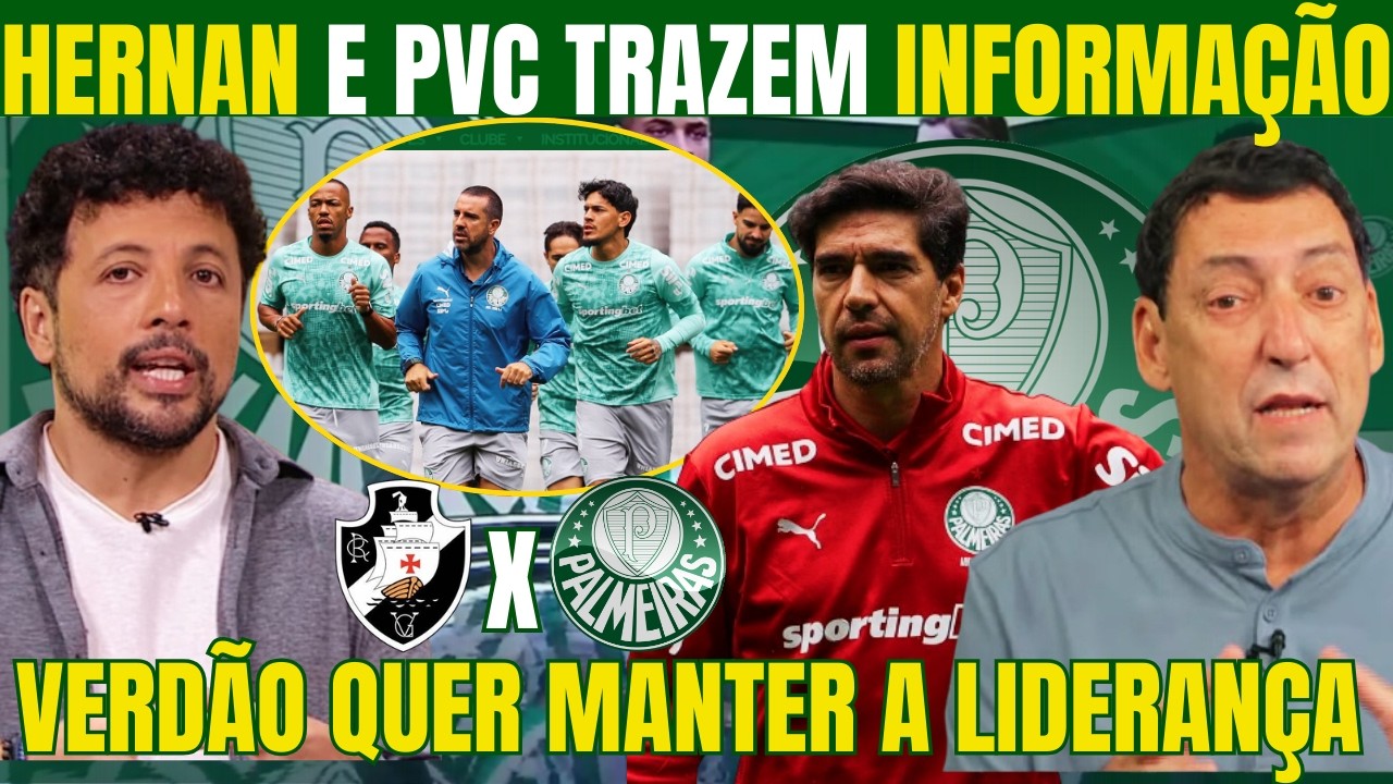 PALMEIRAS TREINA NO ALLIANZ NESTA TERÇA! HERNAN E PVC TRAZEM INFORMAÇÃO DO VERDÃO! SEGUE O LÍDER!