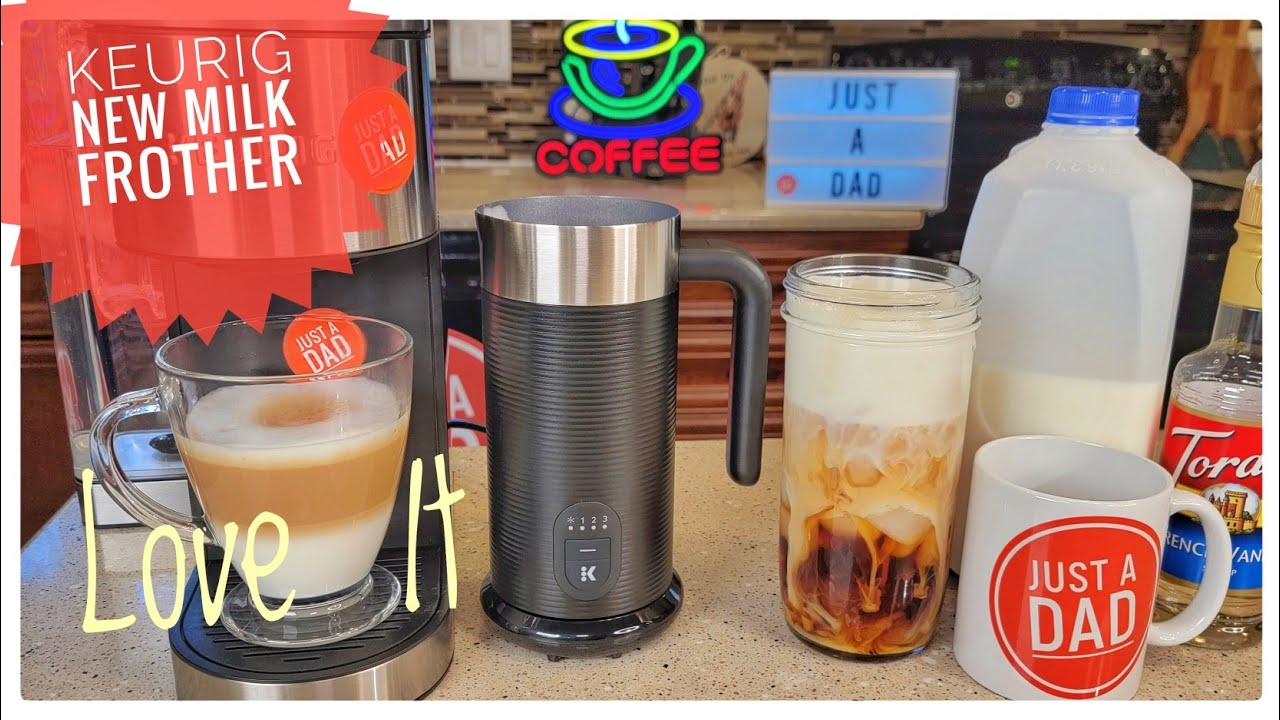 Обзор нового автономного вспенивателя горячего и холодного молока Keurig, идеально подходящего дл...